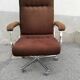 Fauteuil  vintage tissu marron