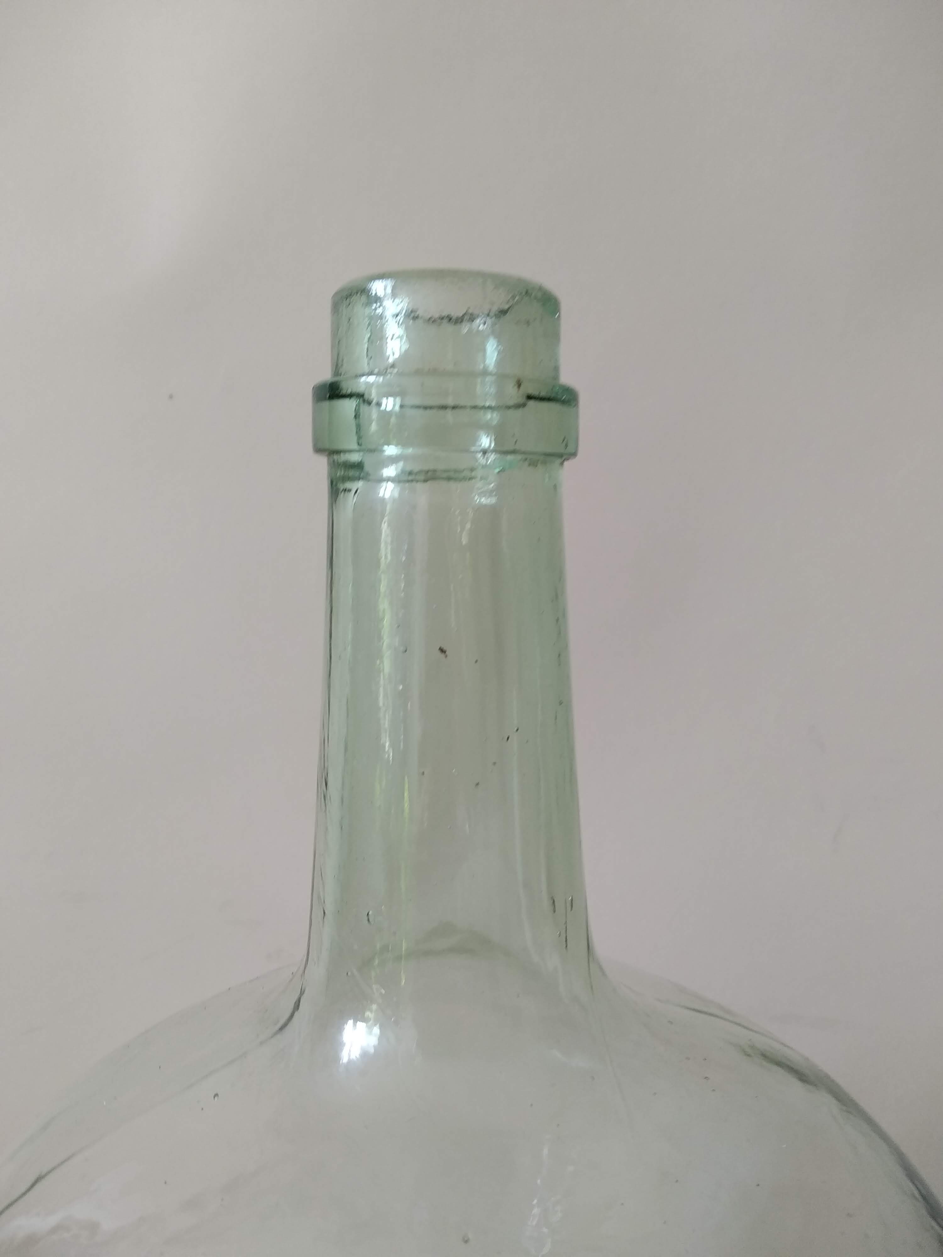 Dame-jeanne 4 litres vert clair