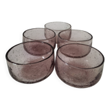 Unsigned vintage Biot bowls