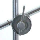 Minimal 1960s Aluminium Desk Lamp in the Style of Peter Nelson