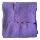 Purple tablecloth - 124x124 cm - Métis