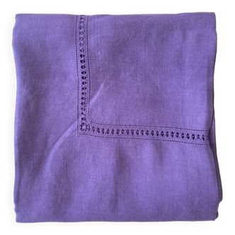Purple tablecloth - 124x124 cm - Métis