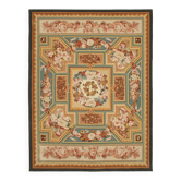 Tapis Aubusson Kilim vintage européen fait main 275 cm x 364 cm