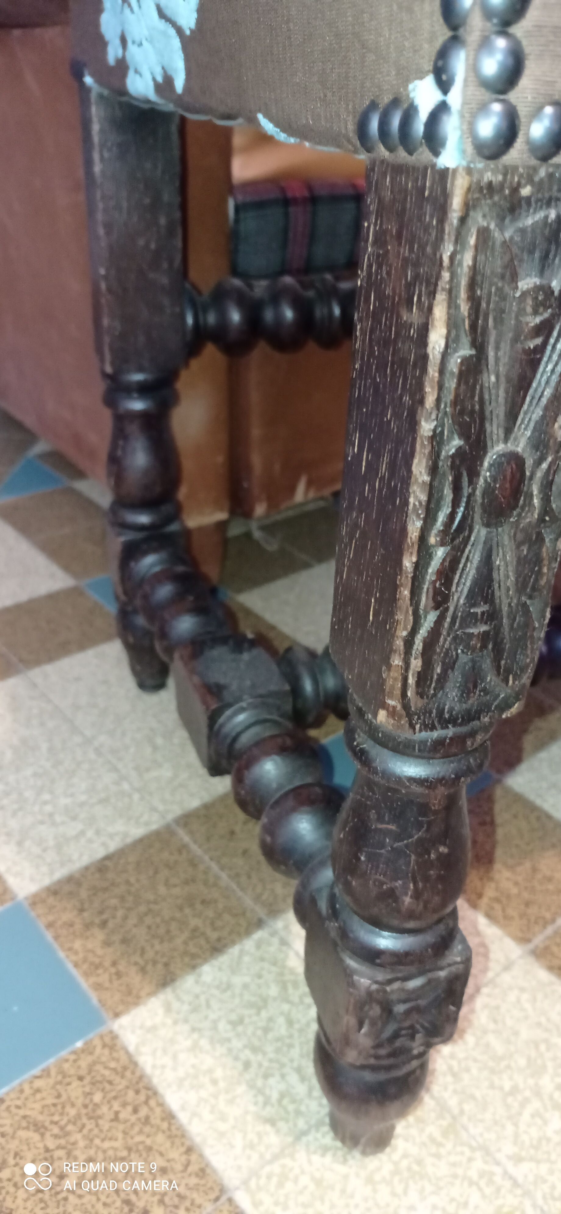 Antique Louis XIII chair