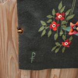 Aubusson tapestry with floral decoration Carton de Caly