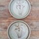6 Sarreguemines deep plates