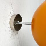 Mid-century Danish space age yellow ball wall lamps by Louis Poulsen, 1960s, set of 3.