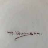 Plat rond paulette quinson