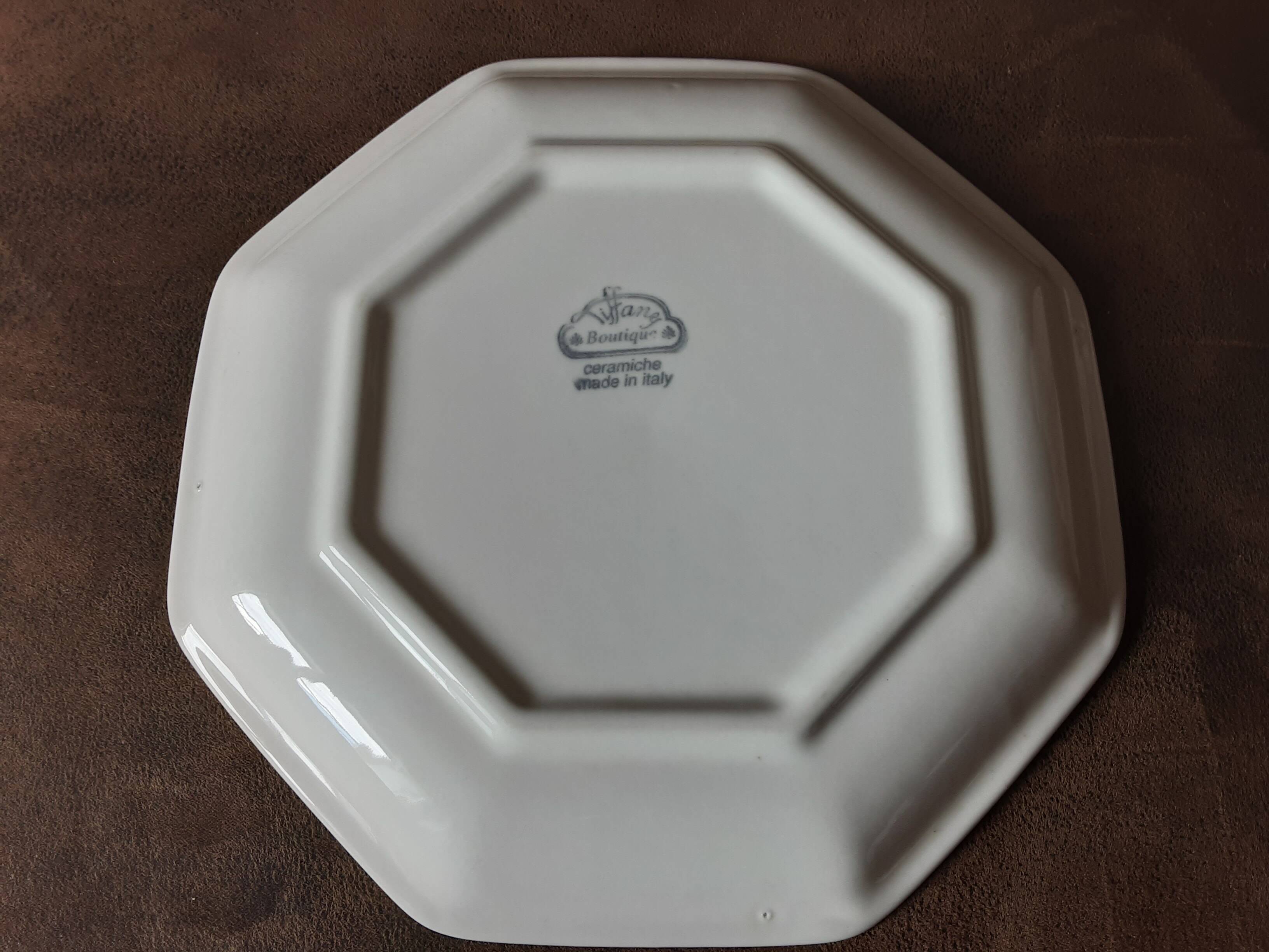 Tiffany plate, Italy