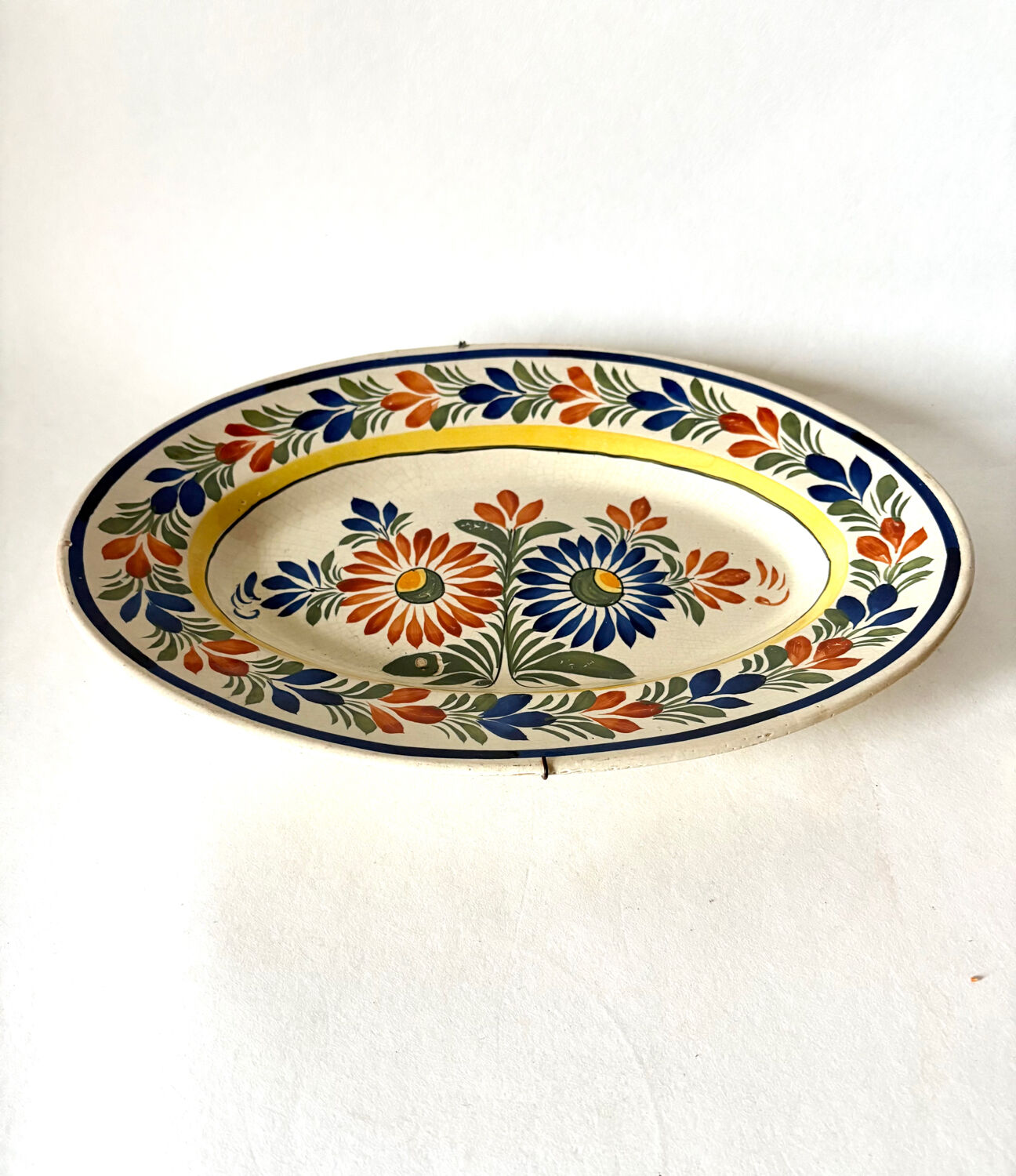 Old plate Quimper Henriot