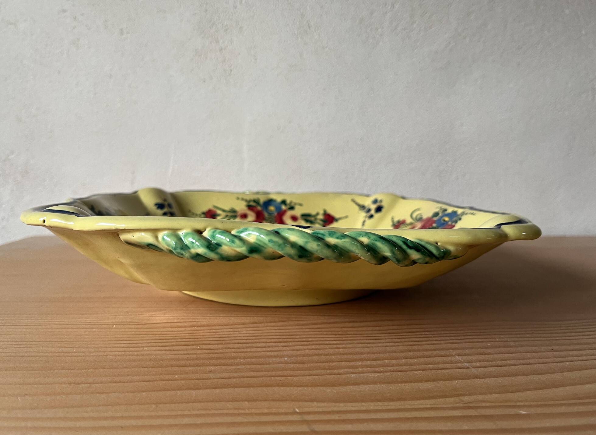 Ceramic bowl ITALY Vintage Deruta