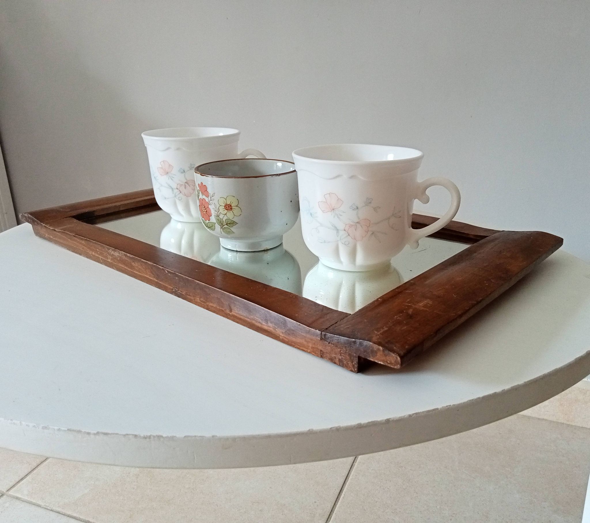 Plateau miroir