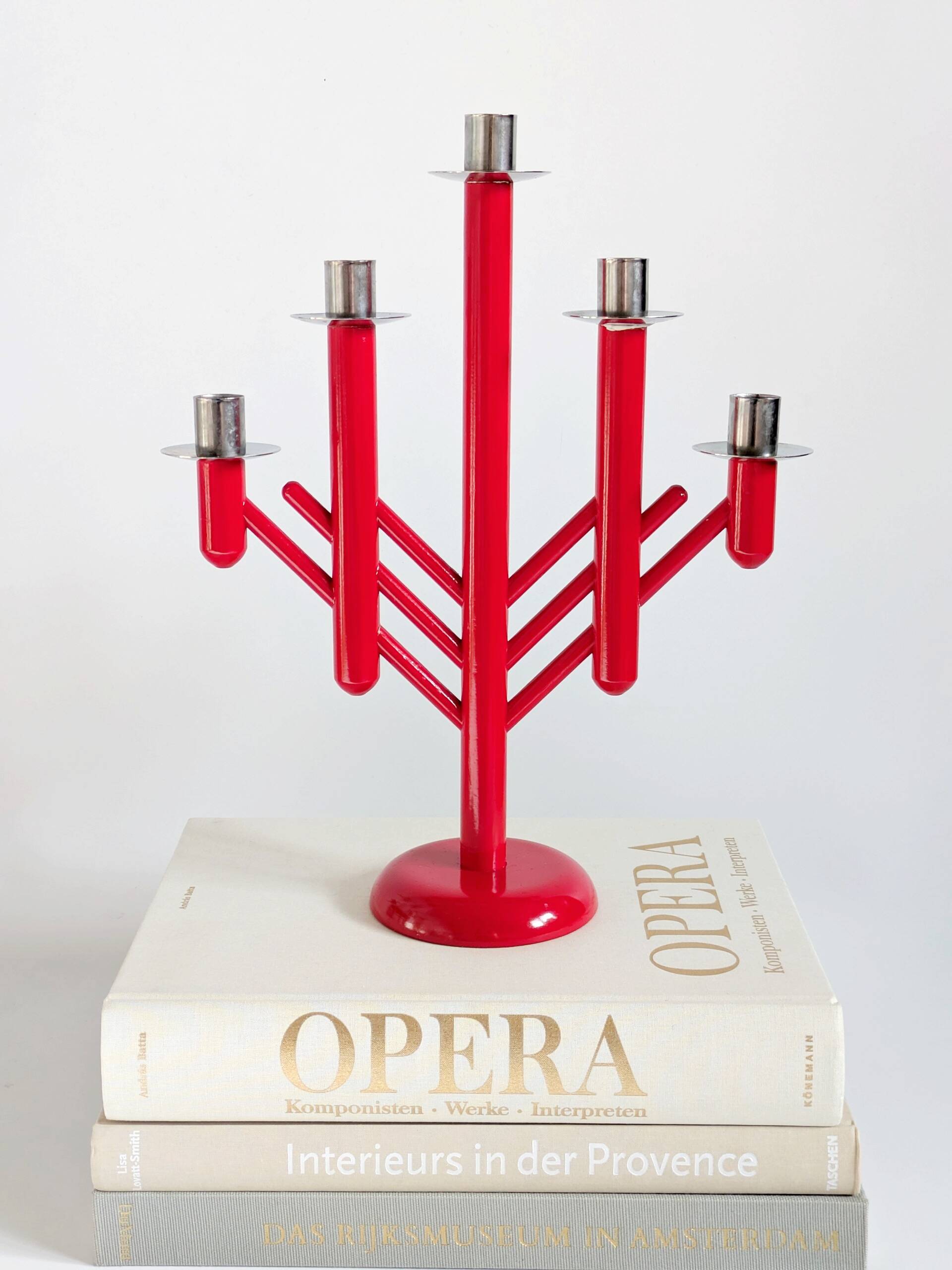 “Rapsodia” Aarikka Finland candlestick, 1980s