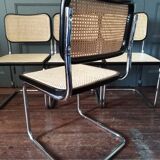 4 chairs Marcel Breuer B32 Cesca 1970