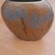 Art Deco style enameled metal vase