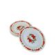 Set of 6 vintage Arcopal dessert plates