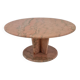 Round Italian Marble Coffee or Side Table, 1980's