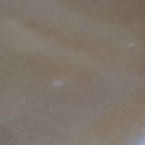 Set of 5 beautiful and luxurious cowhide Chesterfield dining/conference chairs in a light cognac colour