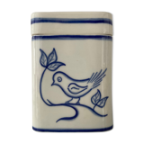 Vintage porcelain pot 70s