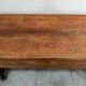 Grande table de ferme - merisier massif - patine superbe