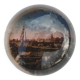 Crystal paperweight Saint-Malo vintage 1900