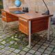 Minister's desk from the 70s, Ciolino style, Italy
