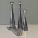 Set of 4 candle holders, designed by Erika Pekkari 1990