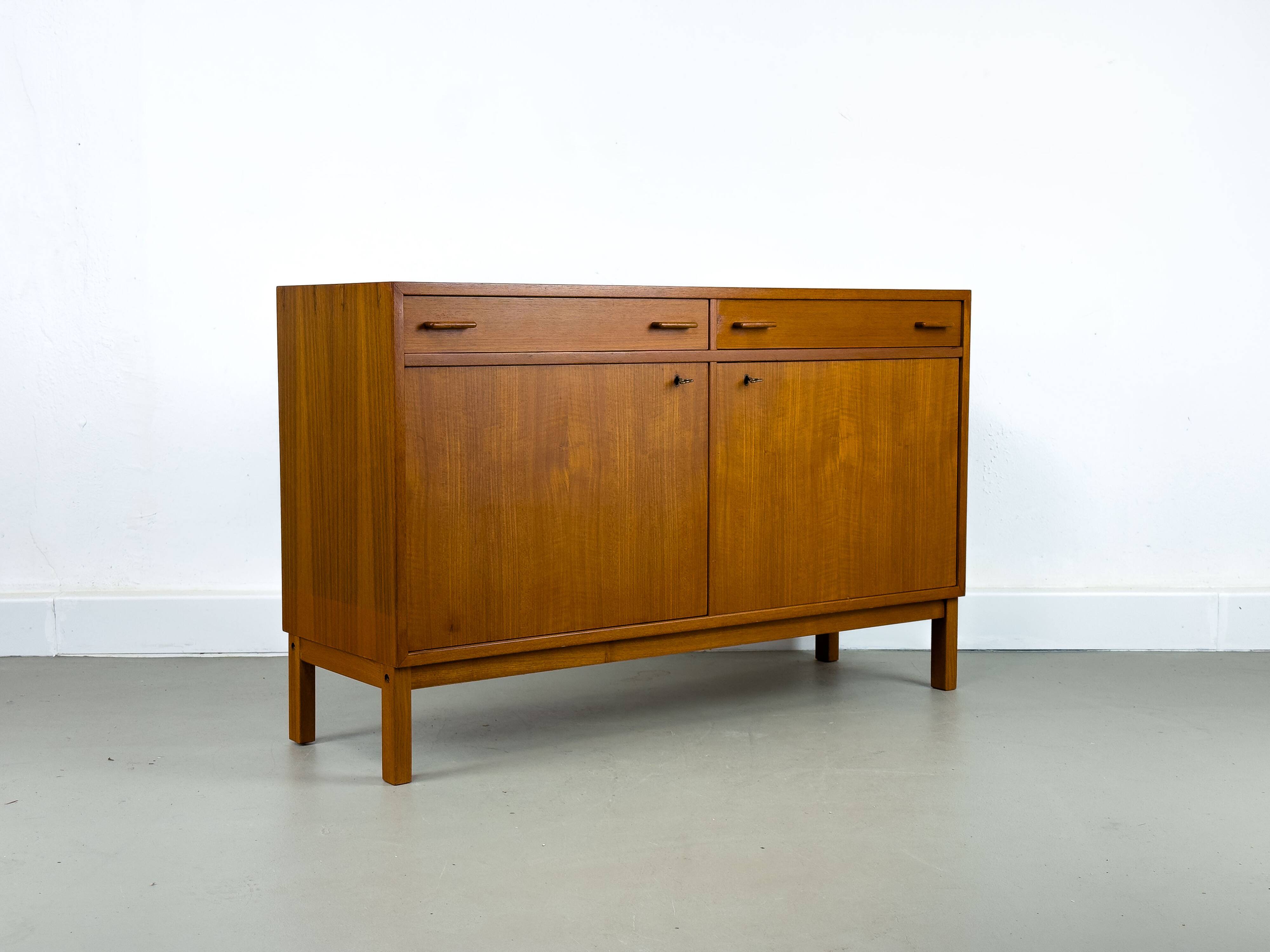 Small Teak Sideboard by Interier Praha, 1960s