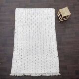 Berber carpet with black pea