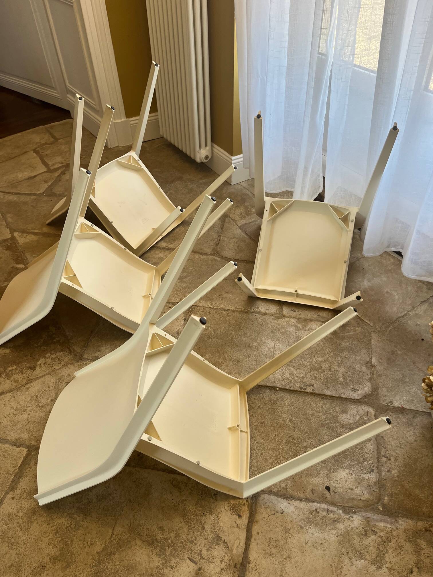 4 superb slick-slick chairs by Philippe Starck for Xo Design