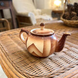 Art Deco teapot in German ceramics, Bunzlau