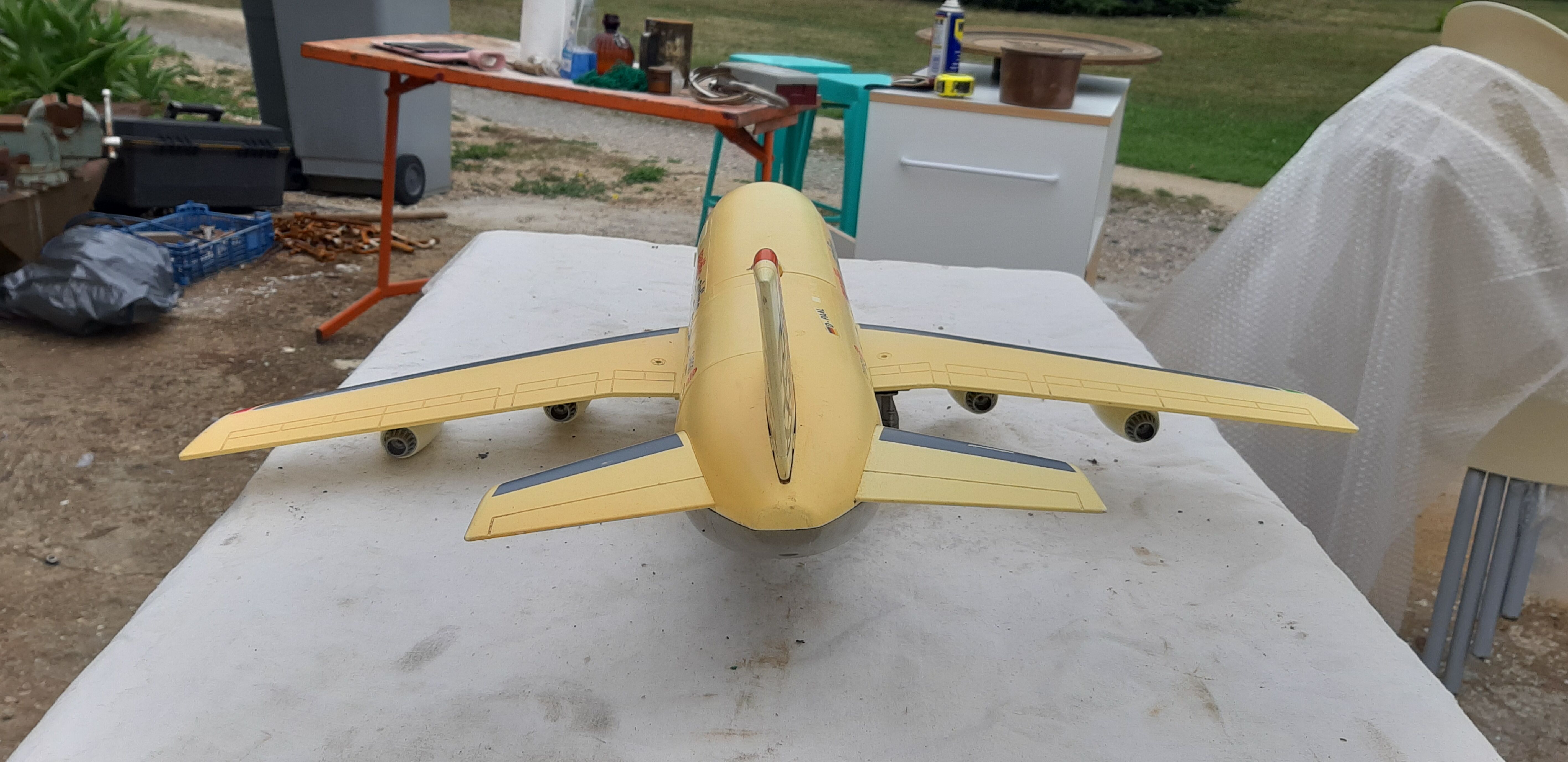 Toy old aircraft Playmobil 2006