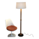 Scandinavian teak floor lamp