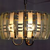 Blue Veca chandelier in Murano glass Italy 1970