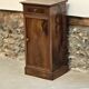 Small piece of furniture / bedside table in burr walnut