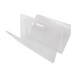 Porte revues en plexiglas transparent