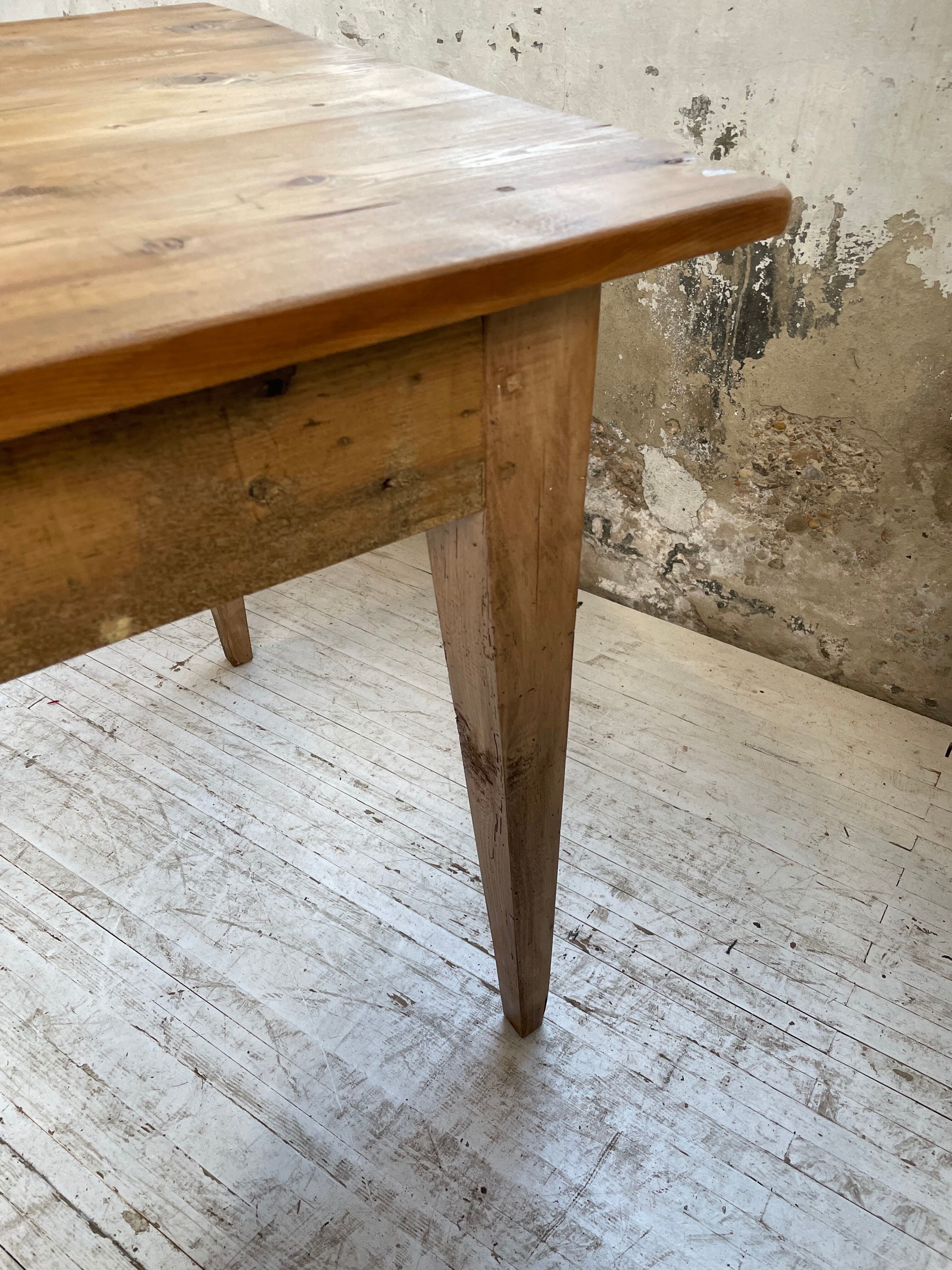 Farmhouse table beech pine XL 4m