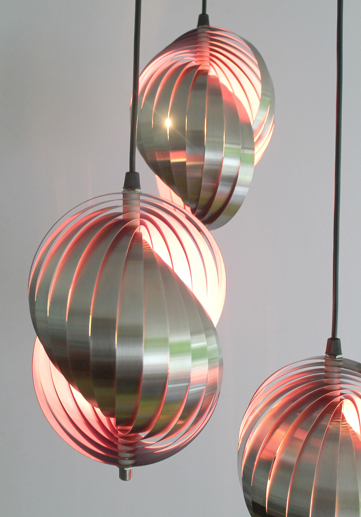 Lustre Lyfa Danemark Vintage, Annees 60