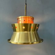 Suspension Space Age metallic Doria Leuchten