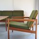 Danish armchairs pair of Kai Kristiansen by Magnus Olesen for Domus Danica year 60.