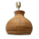 Mid century wicker hanging chandelier by ULUV, 1960´s
