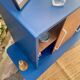 Upcycled buffet with sliding door