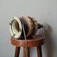 Lamp base in stoneware, handcrafted, bohemian Scandinavian style.