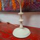 Lamp in metal and opaline satin of e.r vele edition temde 70s