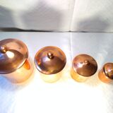 Series 4 copper spice pots
