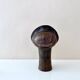 Fritz van Daalen studio ceramic, Mid Century ceramic, sculptural vase