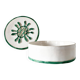 1950s embossed ceramic box