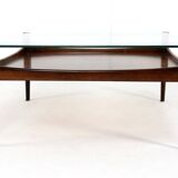 Table basse en palissandre du milieu du siècle 'Dokkum'