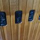 Vintage oak bar Guillerme et Chambron