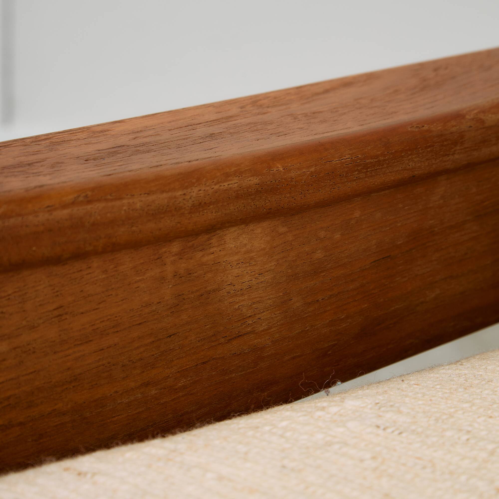 Dyrlund Three-Seater Sofa in Solid Teak